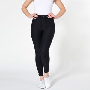 American apparel riding pants size XL black